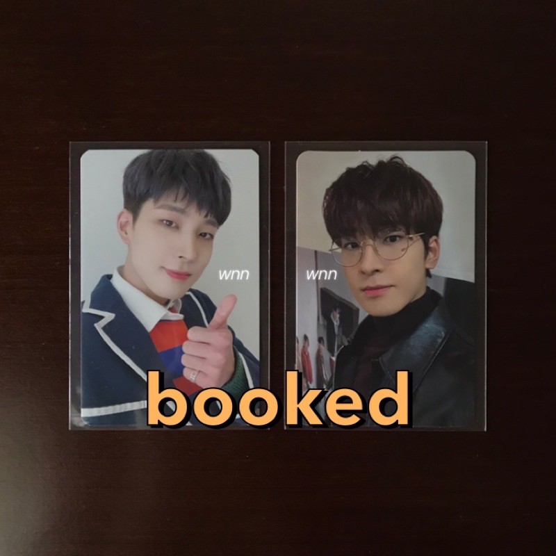 [BOOKED] Photocard Seventeen Wonwoo Benefit Semicolon Soundwave Yizhiyu
