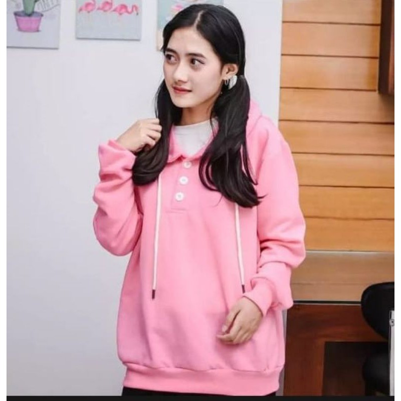 COSMO HOODIE || SWEATER HOODIE PRIA DAN WANITA || SWEATER BASIC NATURAL #CSM