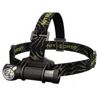 NITECORE Headlamp Senter LED 1800 Lumens - HC33 - Black