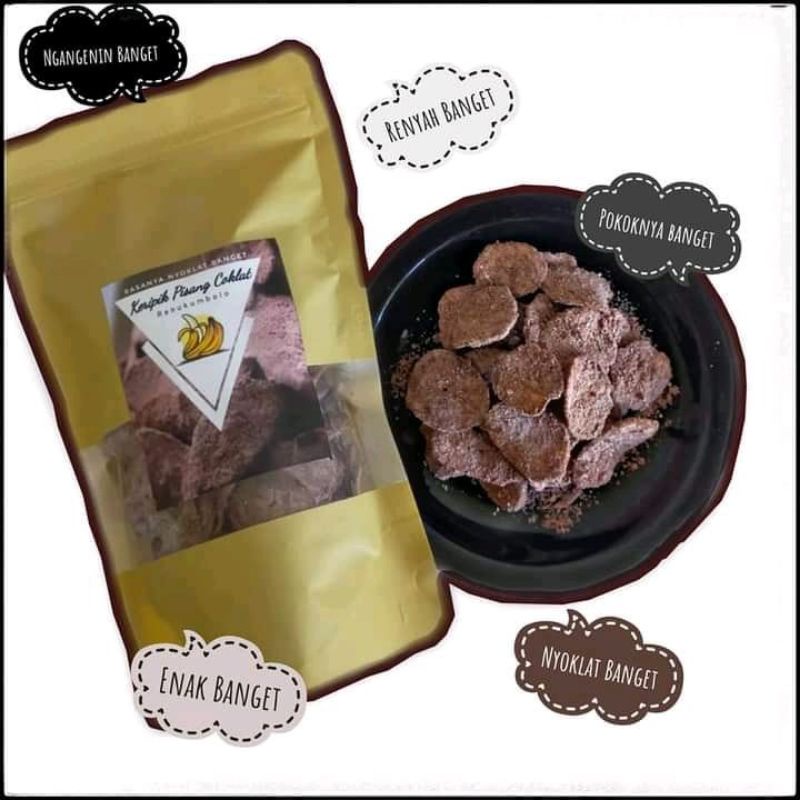 

Kripik Pisang Coklat