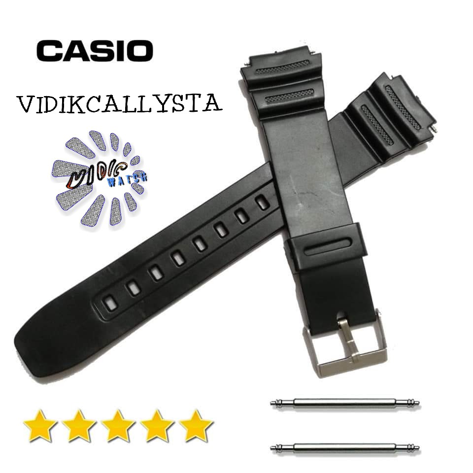 Casio W216 F108 Strap Watch Casio W 216 F 108 Tali jam tangan Casio W-216 F-108