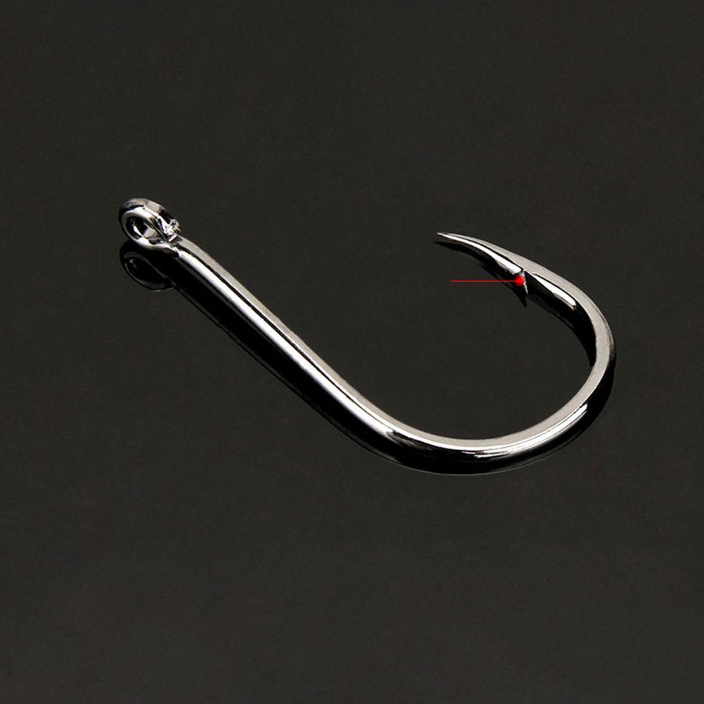 Kait Pancing Agustina Tahan Lama Ukuran 3-12 Alat Pancing Fishing Tackle Fishing Bait High-carbon Steel Barbed Fishhooks