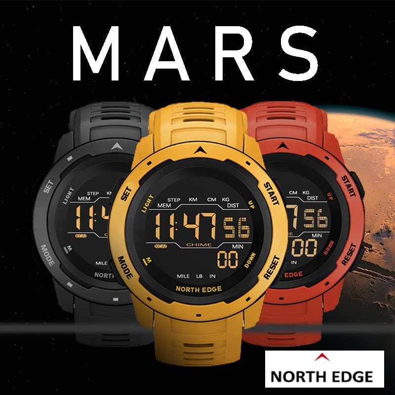 Jam Tangan Sport Original North Edge Mission to Mars