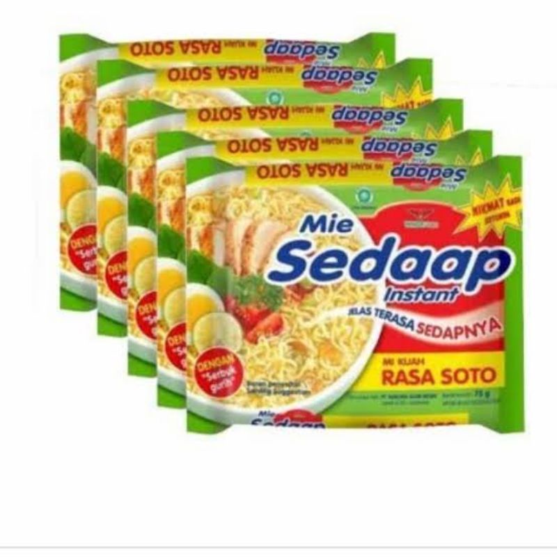 

Mie Sedaap Rasa Soto isi 5 pcs