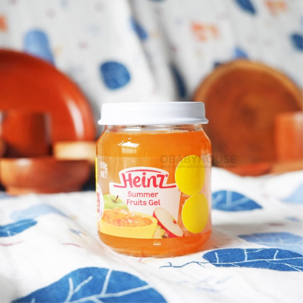 Heinz Jar Summer Fruit Gel Jar 110 gr