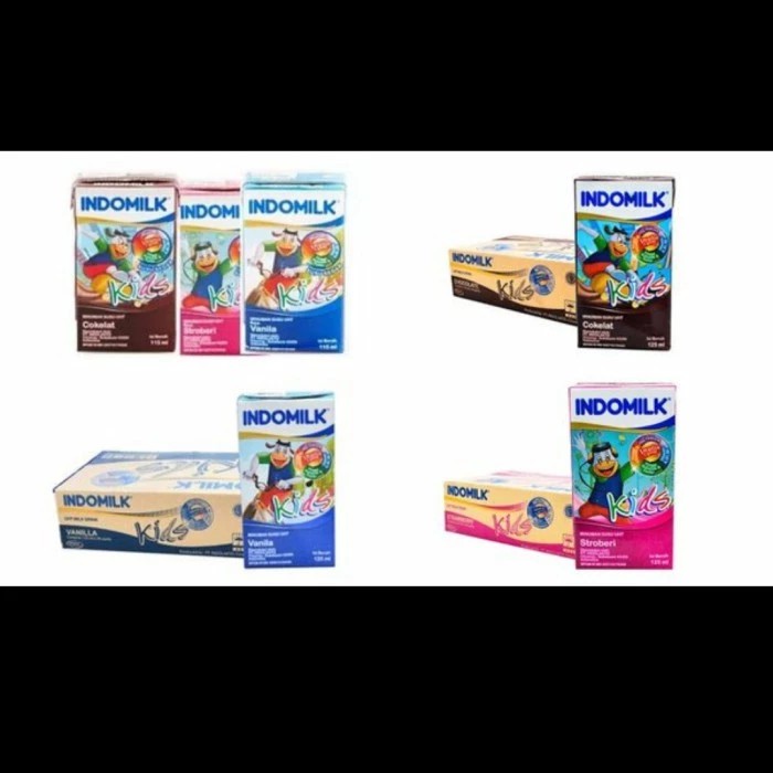 

Indomilk Kids 115ml 1dus isi 40pc