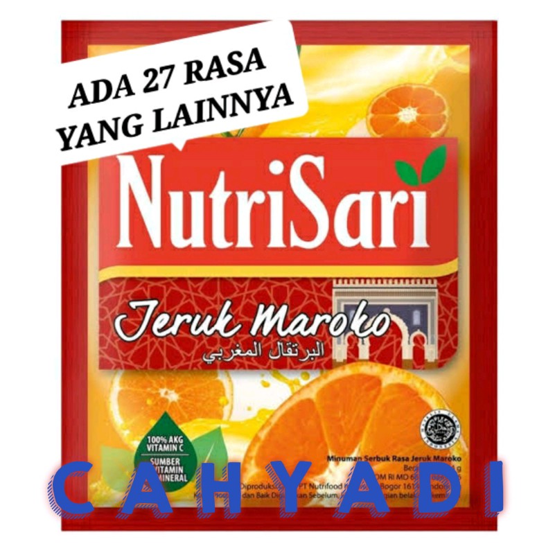 

Nutrisari Jeruk Maroko / Renceng