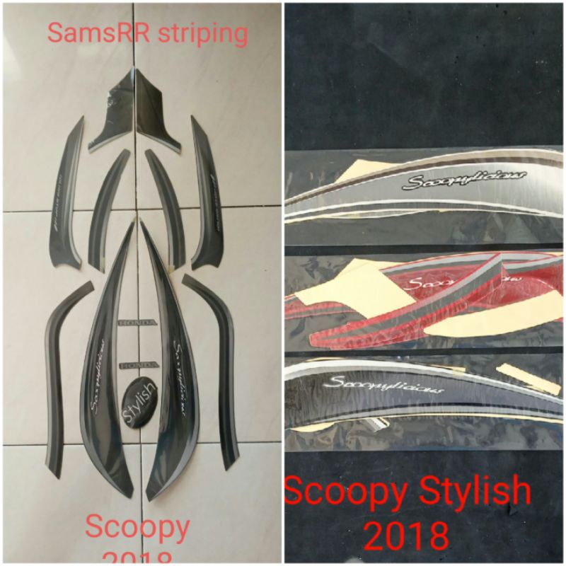 Striping SCOOPY 2018