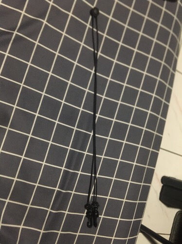 Stopper Kecil Untuk Tali Elastis Stopper Transparan Atau Bening Dan Hitam