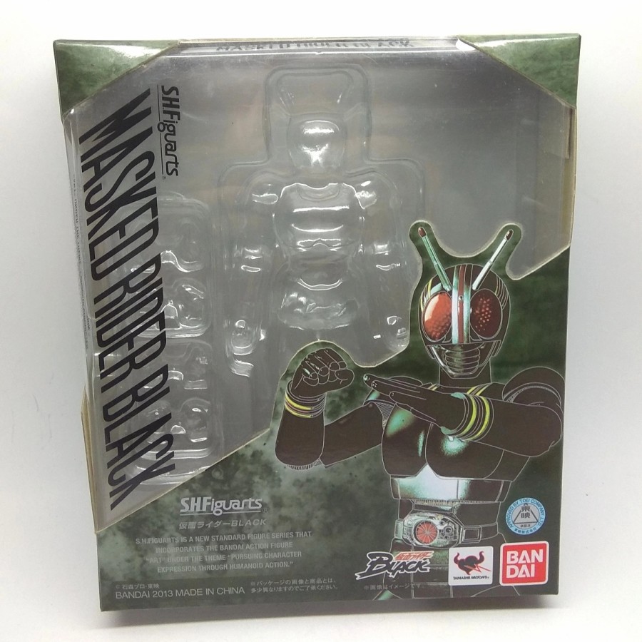 JUAL BOX KOSONG SHF KAMEN RIDER BLACK SHOWA LUS ORI BANDAI RENEWAL bukan RX