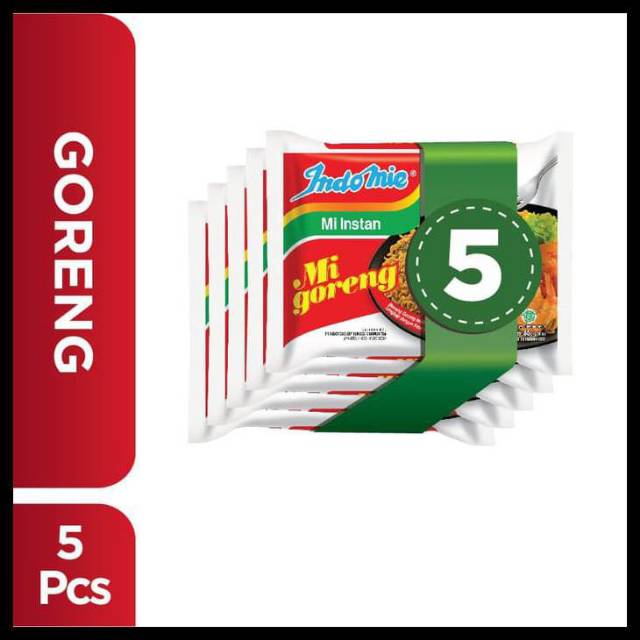

Indomie goreng isi 5