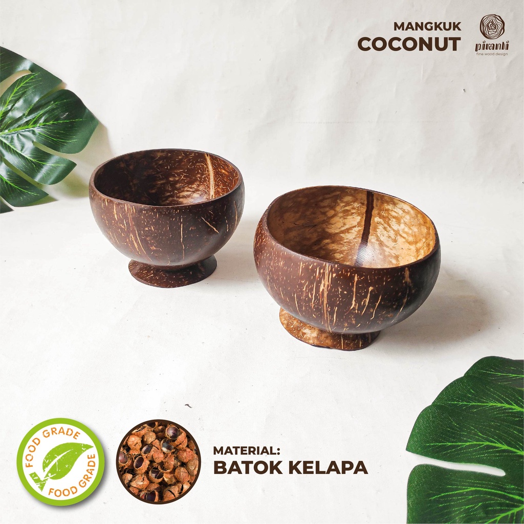 PIRANTI SOUVENIR MANGKOK MANGKUK KAYU MAKAN MIE RAMEN SUP LUCU MURAH BESAR KECIL SET