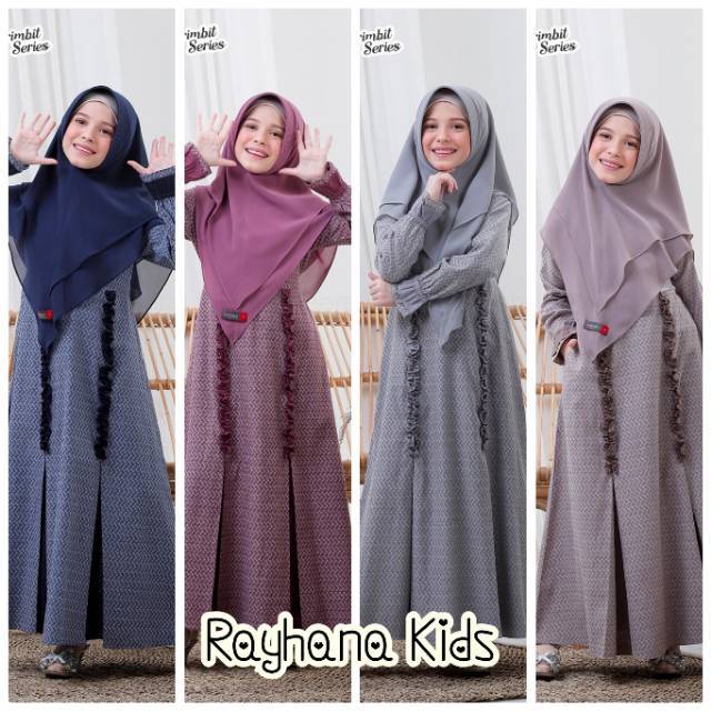 [AGEN RESMI] YASMEERA RAYHANA KIDS DRESS GAMIS ANAK PEREMPUAN GAMIS ONLY SARIMBIT LEBARAN IED FORMAL