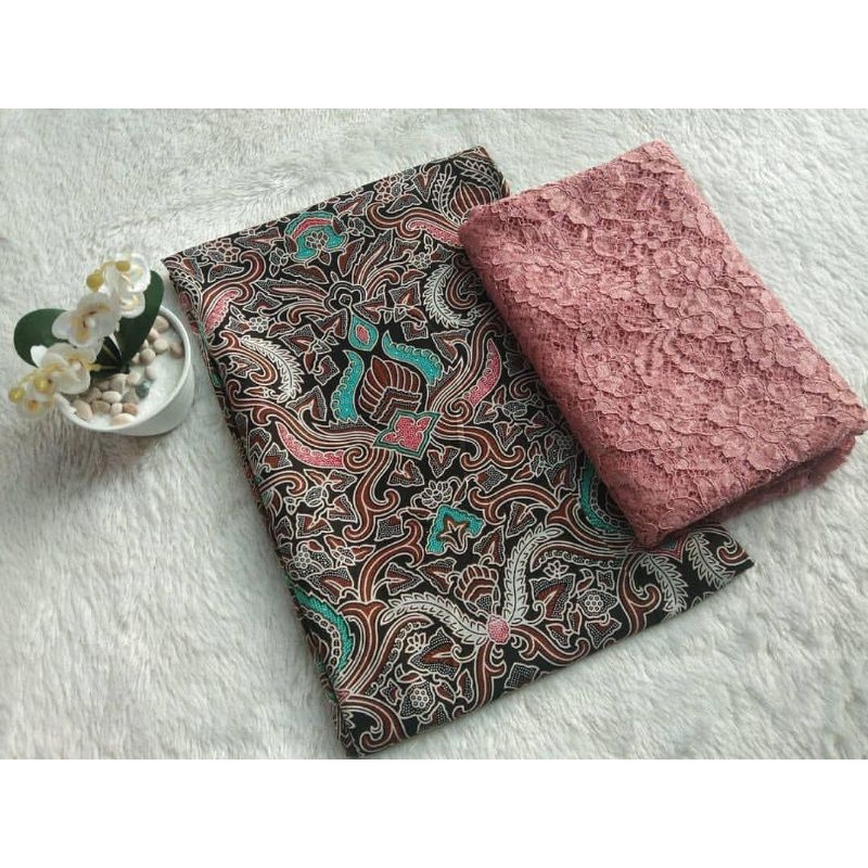 BATIK SOGAN GAJAH MADA CIREBONAN SET BURKAT