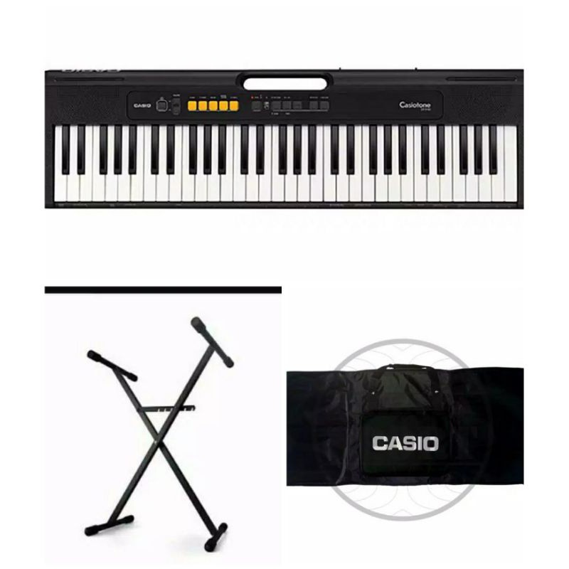 Paket Keyboard Casio CTS 100/ CTS-100/ CTS100 + Stand Single +Tas