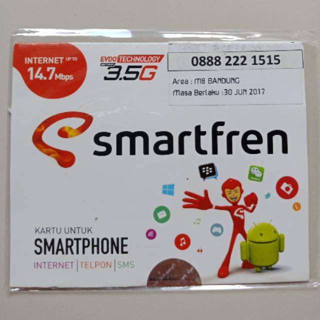 Nomorcantik smartfren 11 digit - 0888 222 15 15