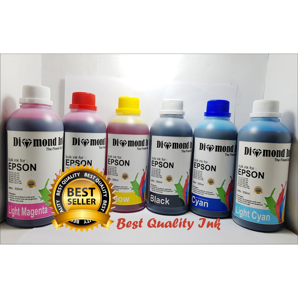 Diamond Tinta Epson Isi Ulang 500ml Best Quality Ink