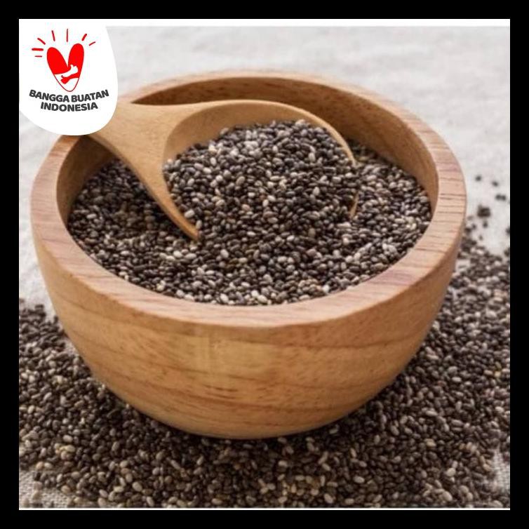 

UPDATE! ORGANIC BLACK CHIA SEED 1000 GRAM / 1 KG MURAH TERMURAH