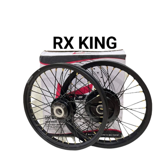Velg Jari Jari Ring 17 140 -160 -185 Untuk Motor RX KING Satu Set Sepasang