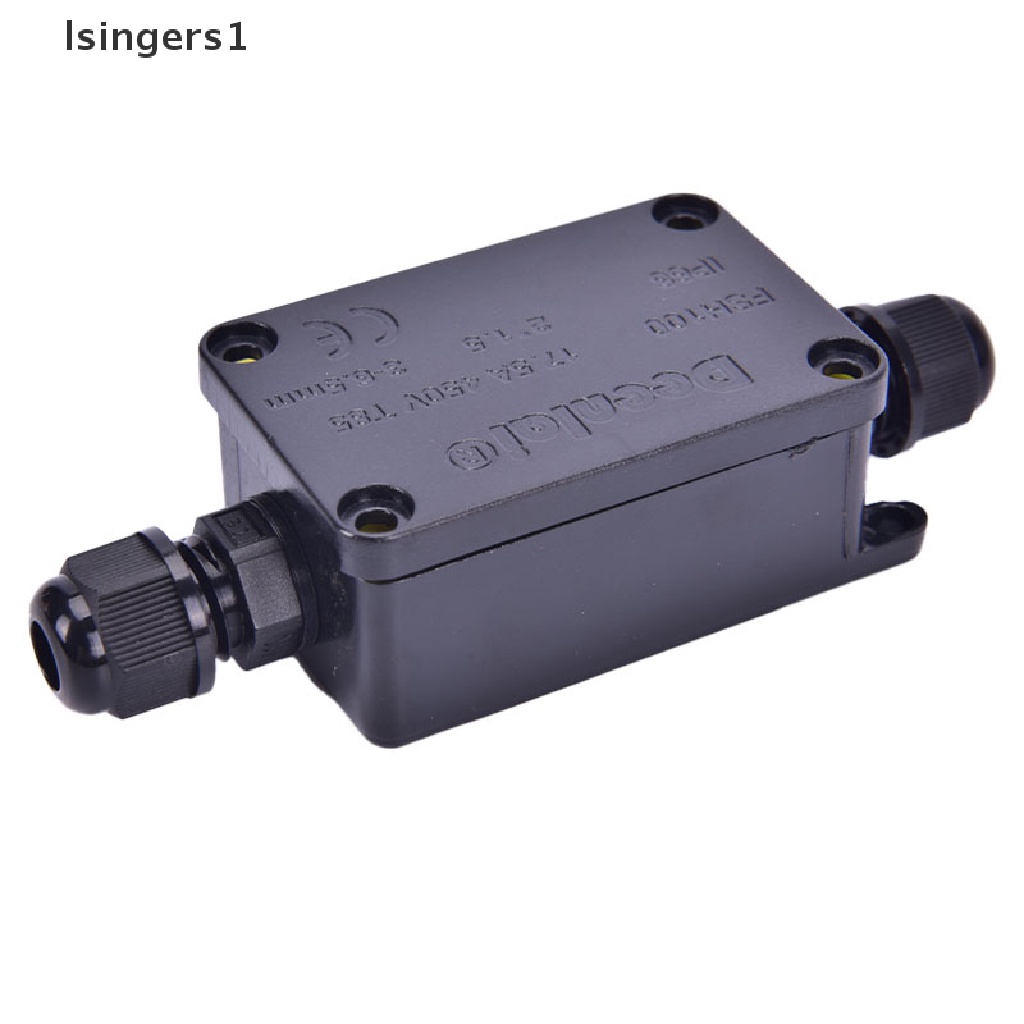 (lsingers1) Kotak Junction Box Elektrik Anti Air / UV Bahan Plastik Untuk Outdoor