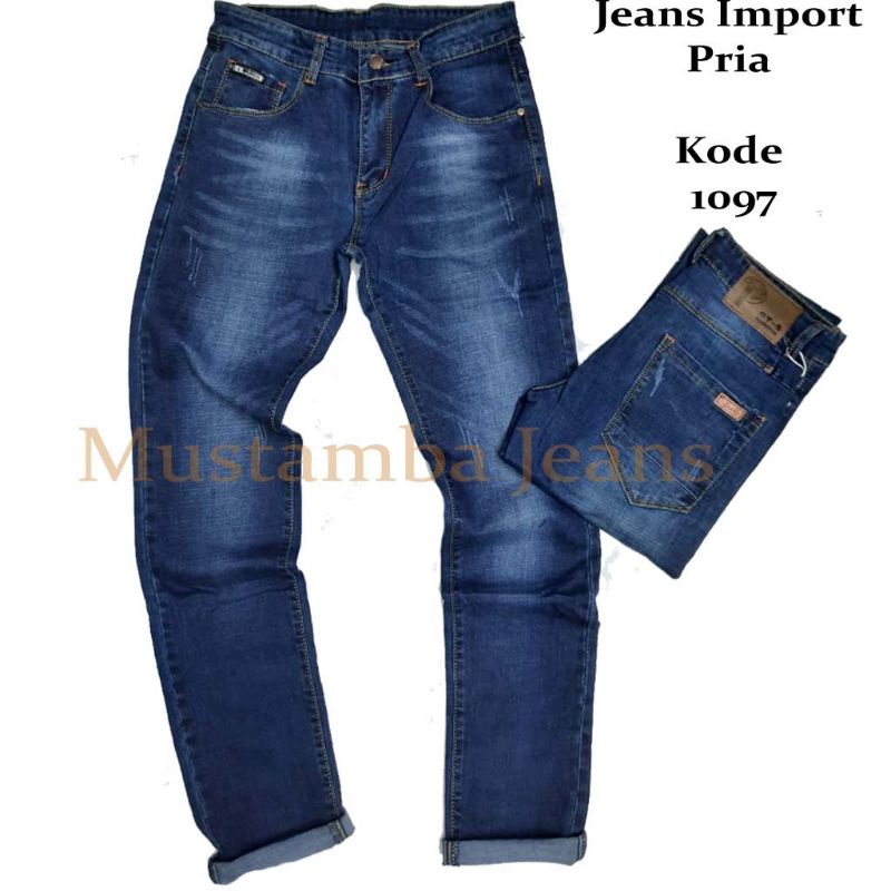 Celana Panjang Jeans Skinny Pria IMPORT terlaris 2022 - Celana jeans panjang pria Import fashion