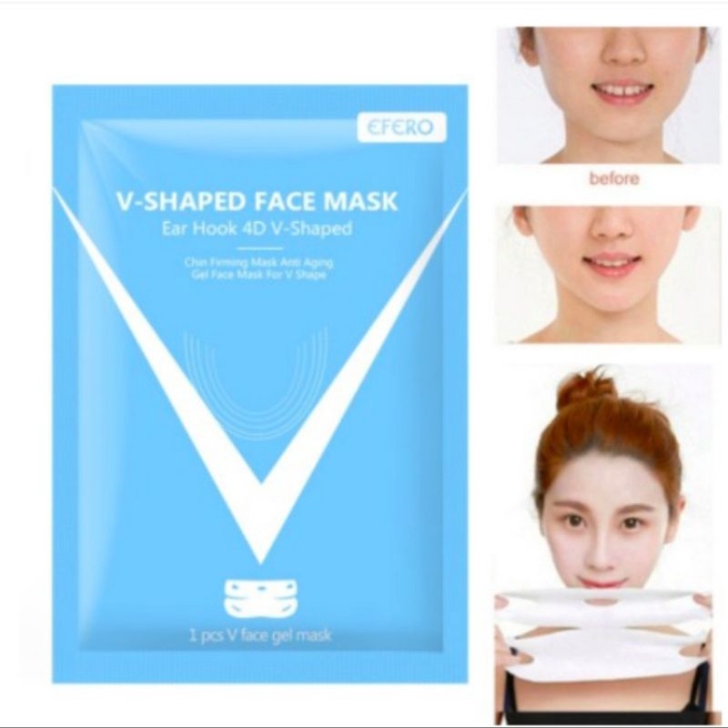 EFERO MASKER PENIRUS WAJAH/EFERO EAR HOOL V SHAPED FACE MASK