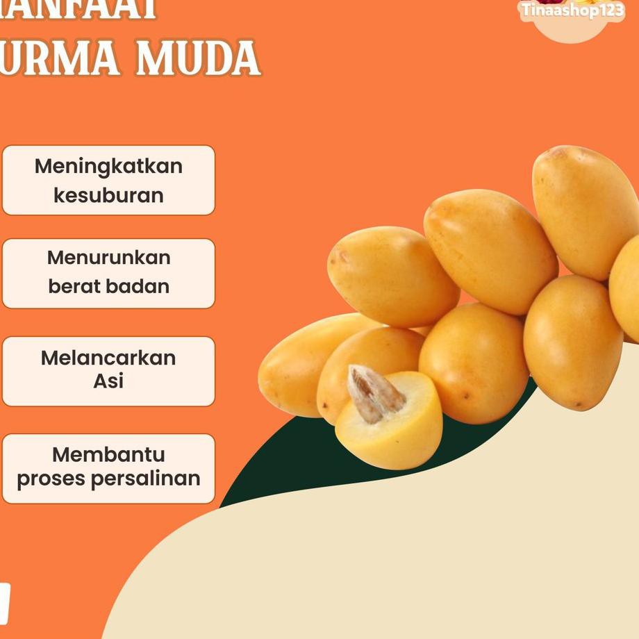

Telah Hadir.. Kurma Muda Segar Isi 250 Gr Berkualitas premium/ kurmamuda PRomil suami istri Termura