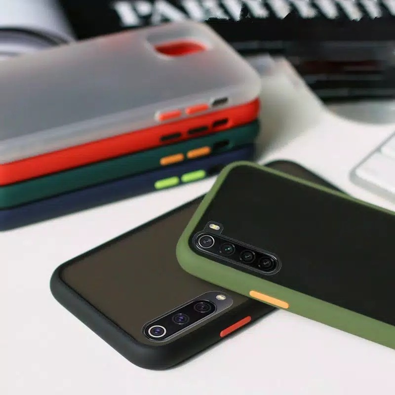 Vivo S1 V11 V11i V15 V17 V19 Z1 Pro Case Matte Bumper Candy Hybrid Frosted Hard