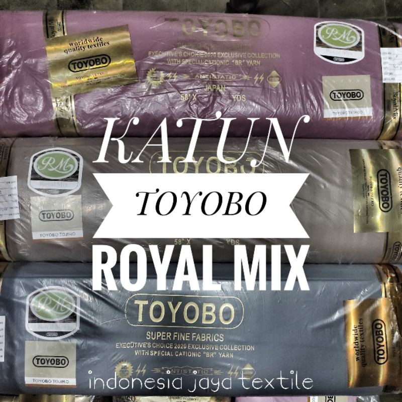 KATUN TOYOBO, KAIN KATUN TOYOBO, KATUN HALUS TOYOBO