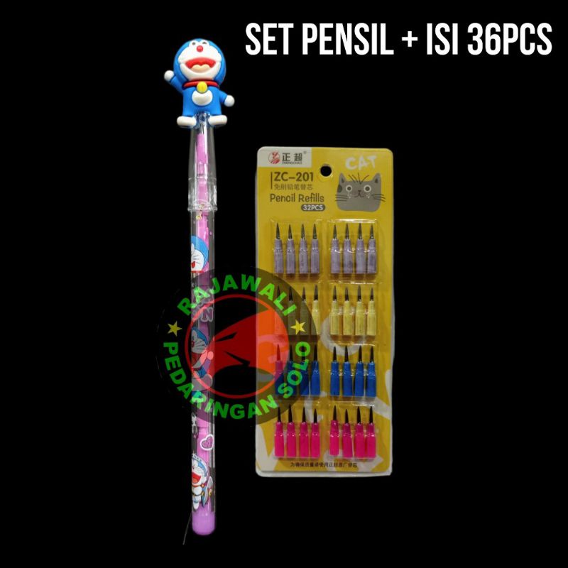 

PAKET PENSIL LUCU + REFILL