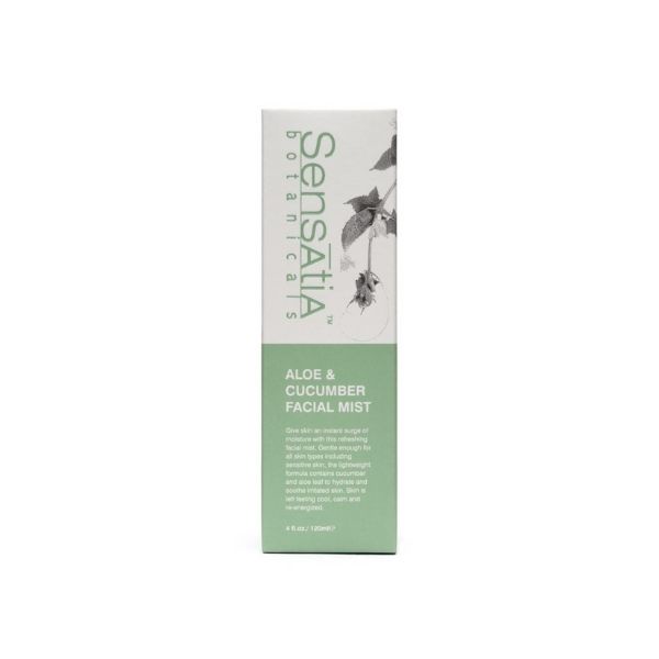 Sensatia Botanicals Aloe &amp; Cucumber Facial Mist - 120ml