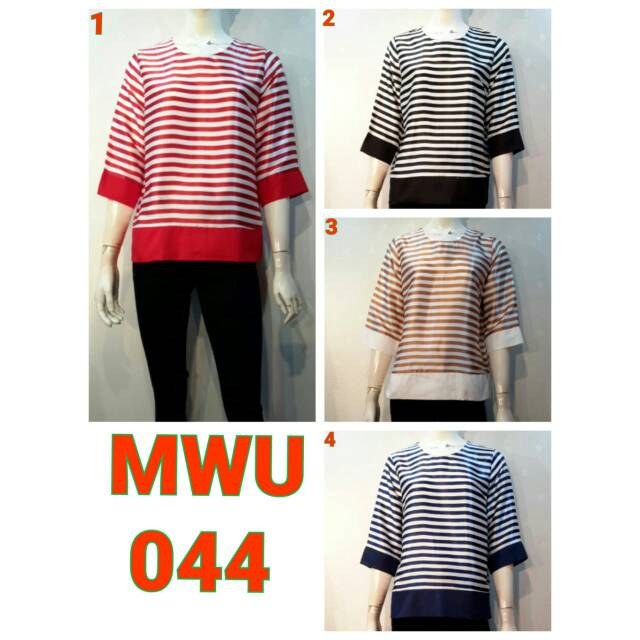 Atasan MWU 044 blouse terbaru