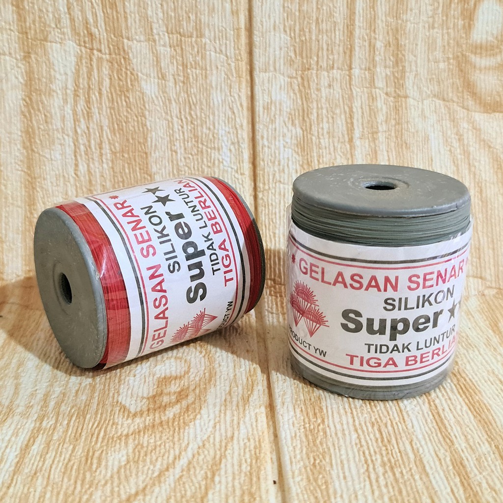 Benang Senar Gelasan Bonit Super Silicon 0.25 Tiga Berlian