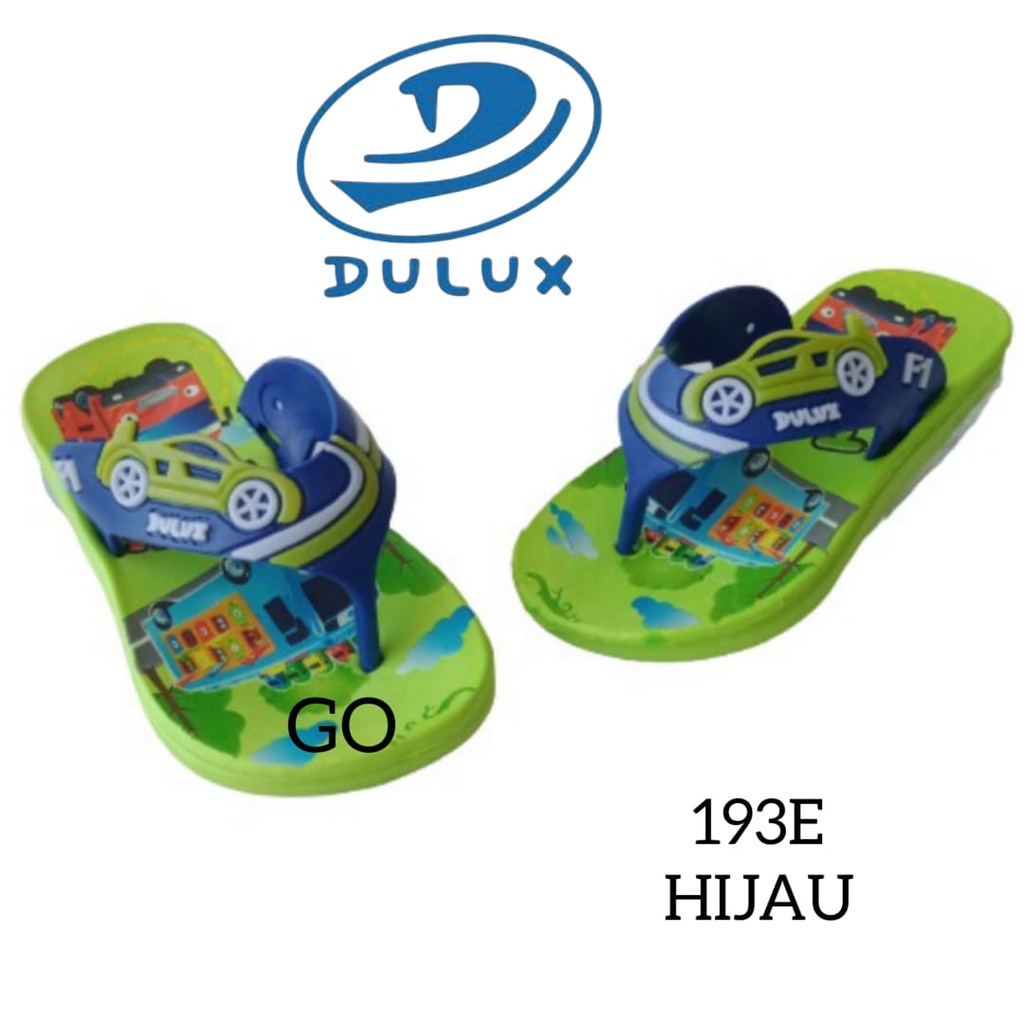 gos DULUX 193 D Sandal Jepit Anak terbaru Warna Warni Karakter Tayo