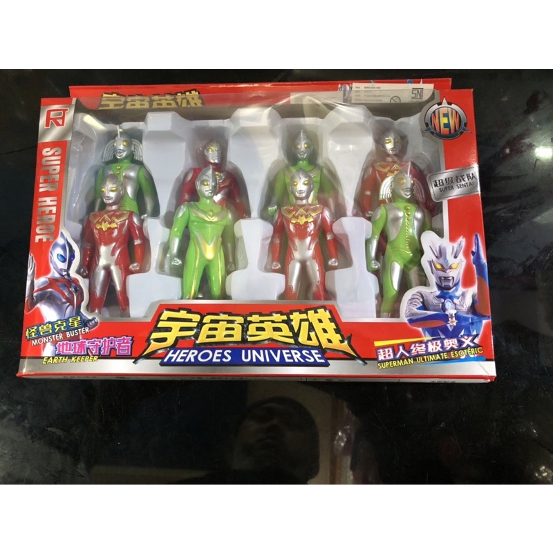 mainan figur ultaman/mainan ultraman/ultraman set