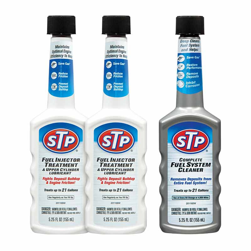 STP BUNDLE FUEL INJECTOR TREATMENT x2 COMPLETE x1 STP BUNDLE FUEL INJECTOR TREATMENT x2 COMPLETE x1