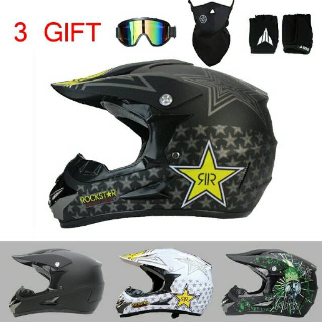 Helm cross original berhadiah