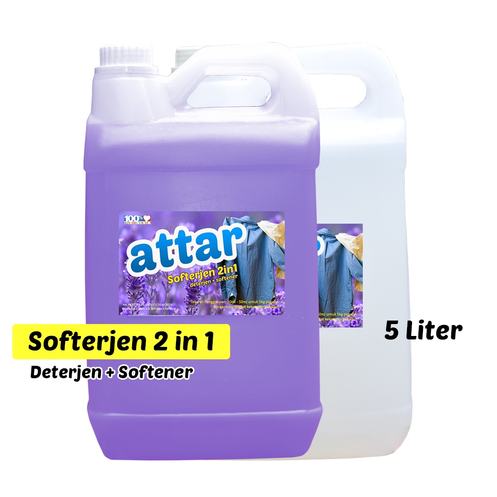 Jual Softerjen In Deterjen Softener Attar Liter Detergen Sabun Cair Laundry Softergent