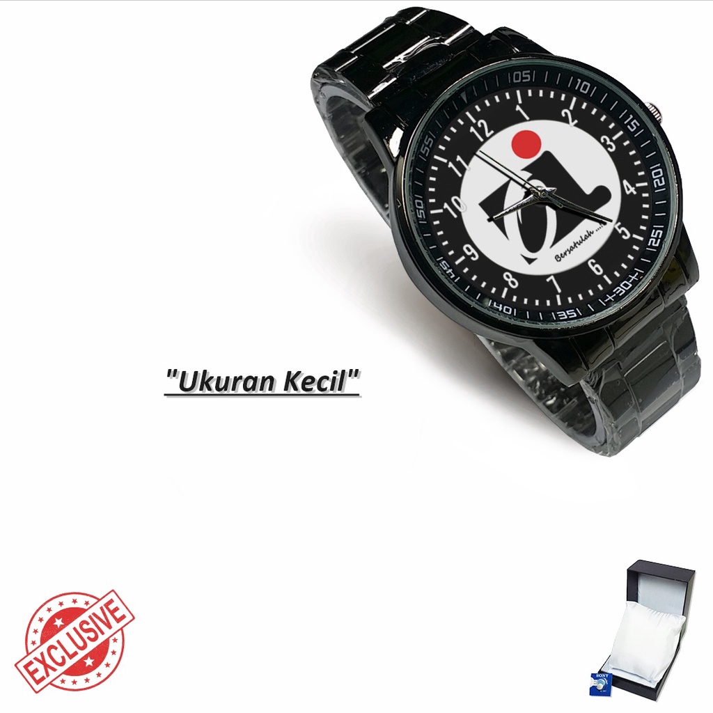 Jam Tangan Rantai Couple ORANG INDONESIA - 1 (Mantul)