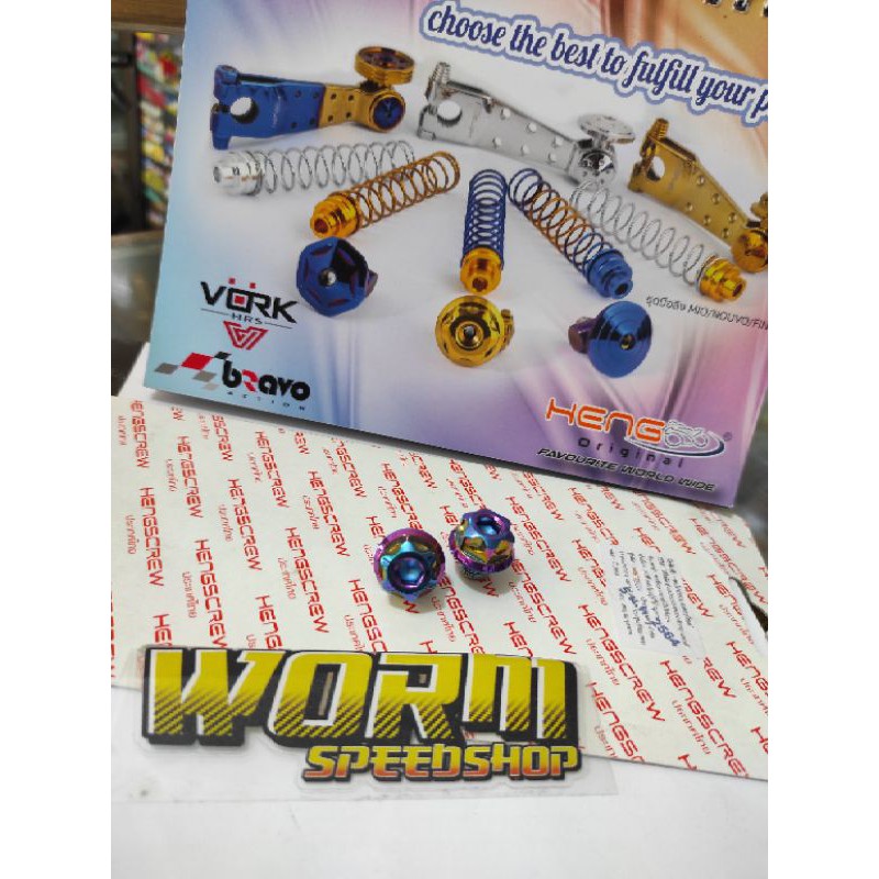 Baut tutup lubang spion rainbow honda original thailand