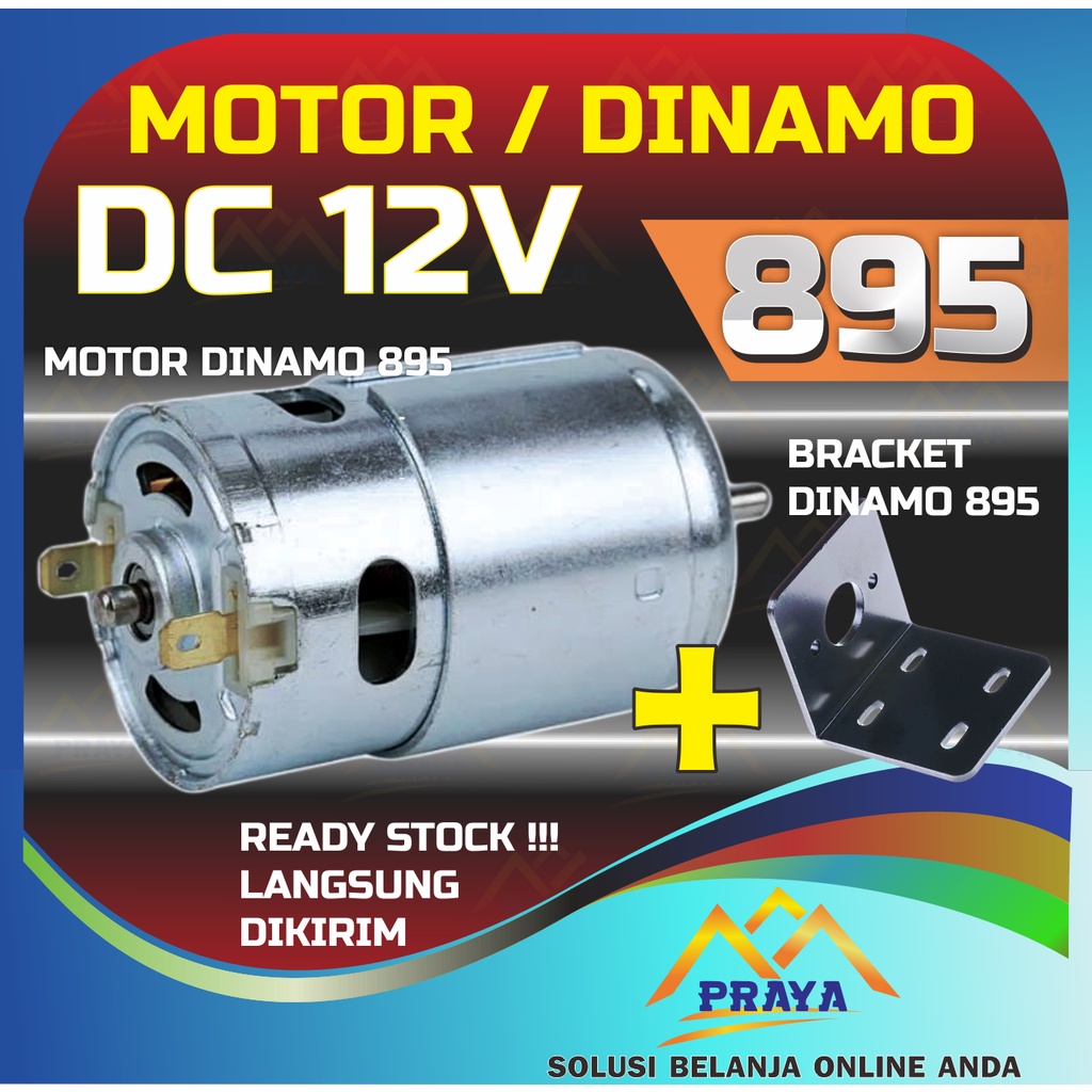 DINAMO DC 775 795 MOTOR LISTRIK 12V - 24V 12 V - 24 V HIGH TORSI TORQUE HIGH SPEED