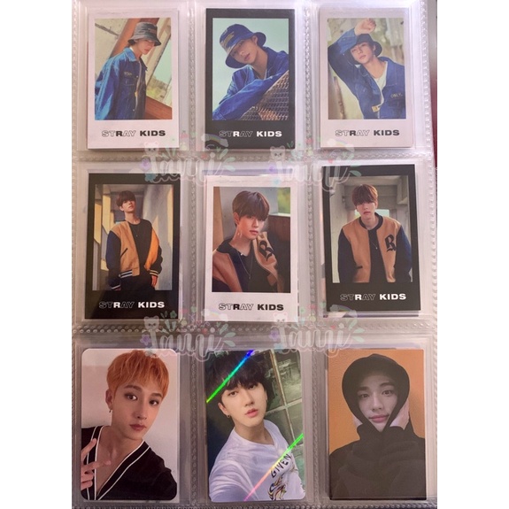 photocard pc noeasy skz stray kids withdrama wd appmus apple music pola d9 hyunjin seungmin changbin