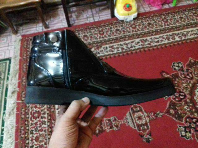 SEPATU PDH POLKI DENAWARI ASLI KULIT