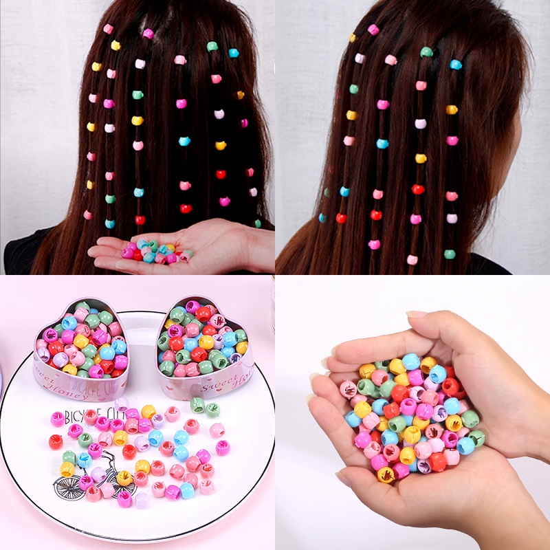 45pcs jepit rambut anak free kotak hati cute (Kimiko)