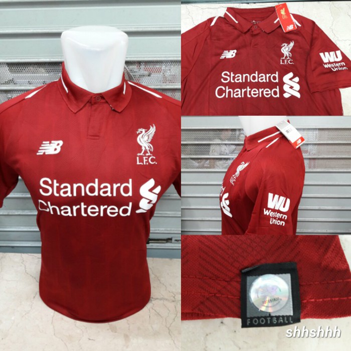 JERSEY BOLA LIVERPOOL_HOME 2018/2019 GRADE ORI Import