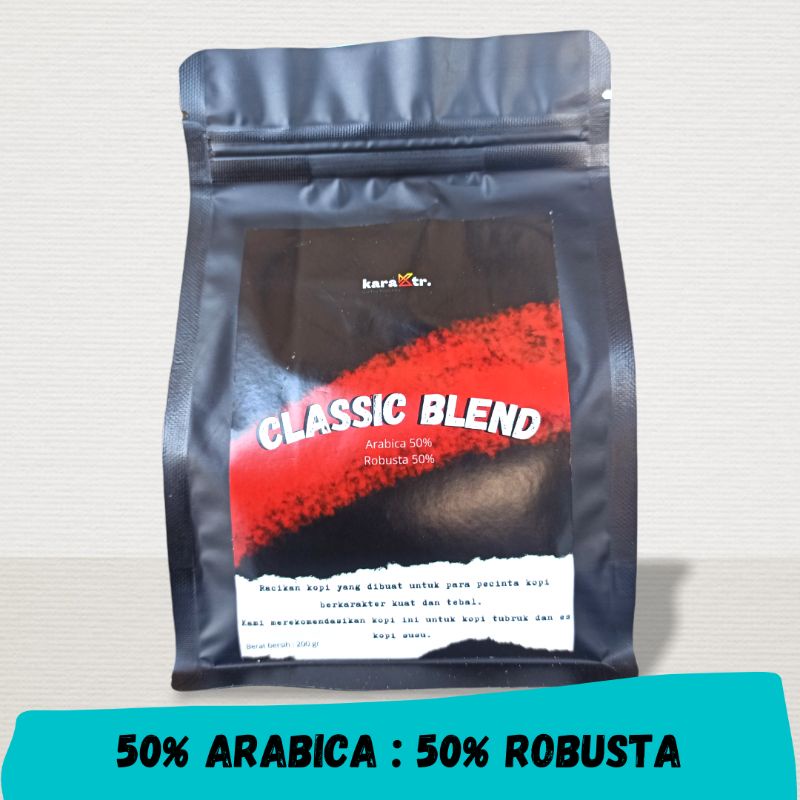 

Kopi Classic Blend (50% Robusta & 50% Arabica)