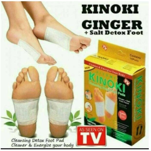 Kinoki Gold / kinoki gold box isi 10 Lembar / Kinoki Ginger/ koyo kinoki / koyo kaki / koyo racun