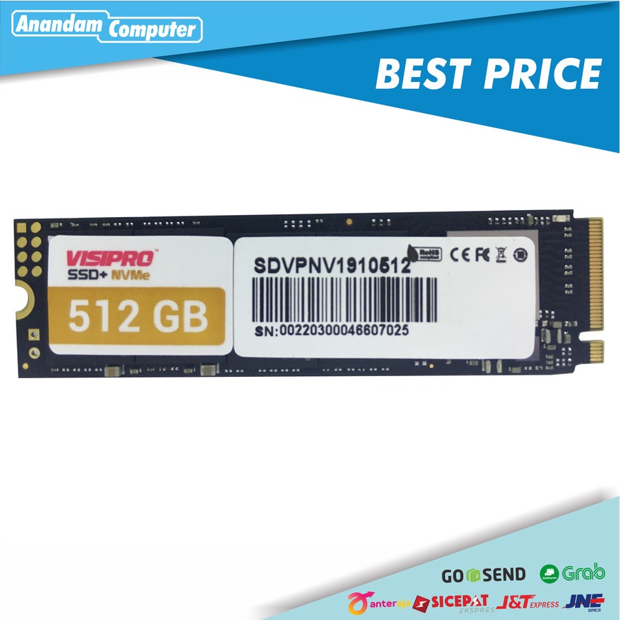 SSD VISIPRO M.2 NVME 512GB