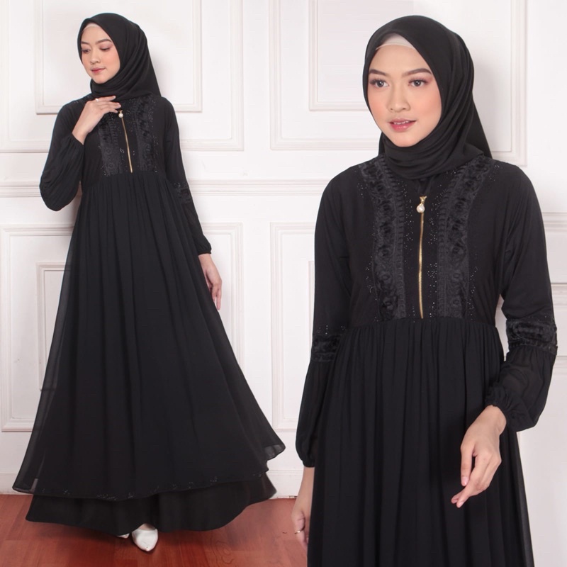 abaya Turki abaya Arab abaya hitam abaya modern gamis Arab gamis Turki gamis hitam gamis bordir gami