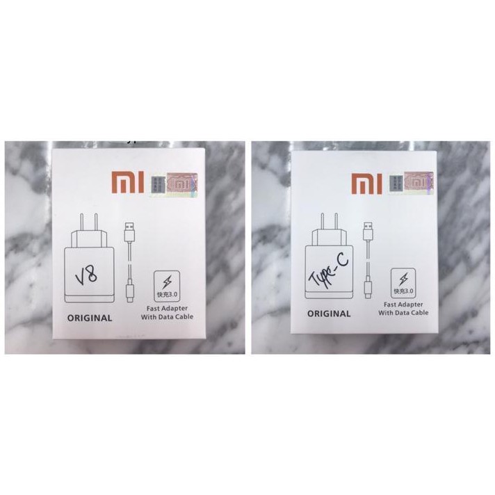 Charger XIAOMI 3A ORIGINAL Qualcomm 3.0 Fast Charging Quick CHARGER MDY-08-ES